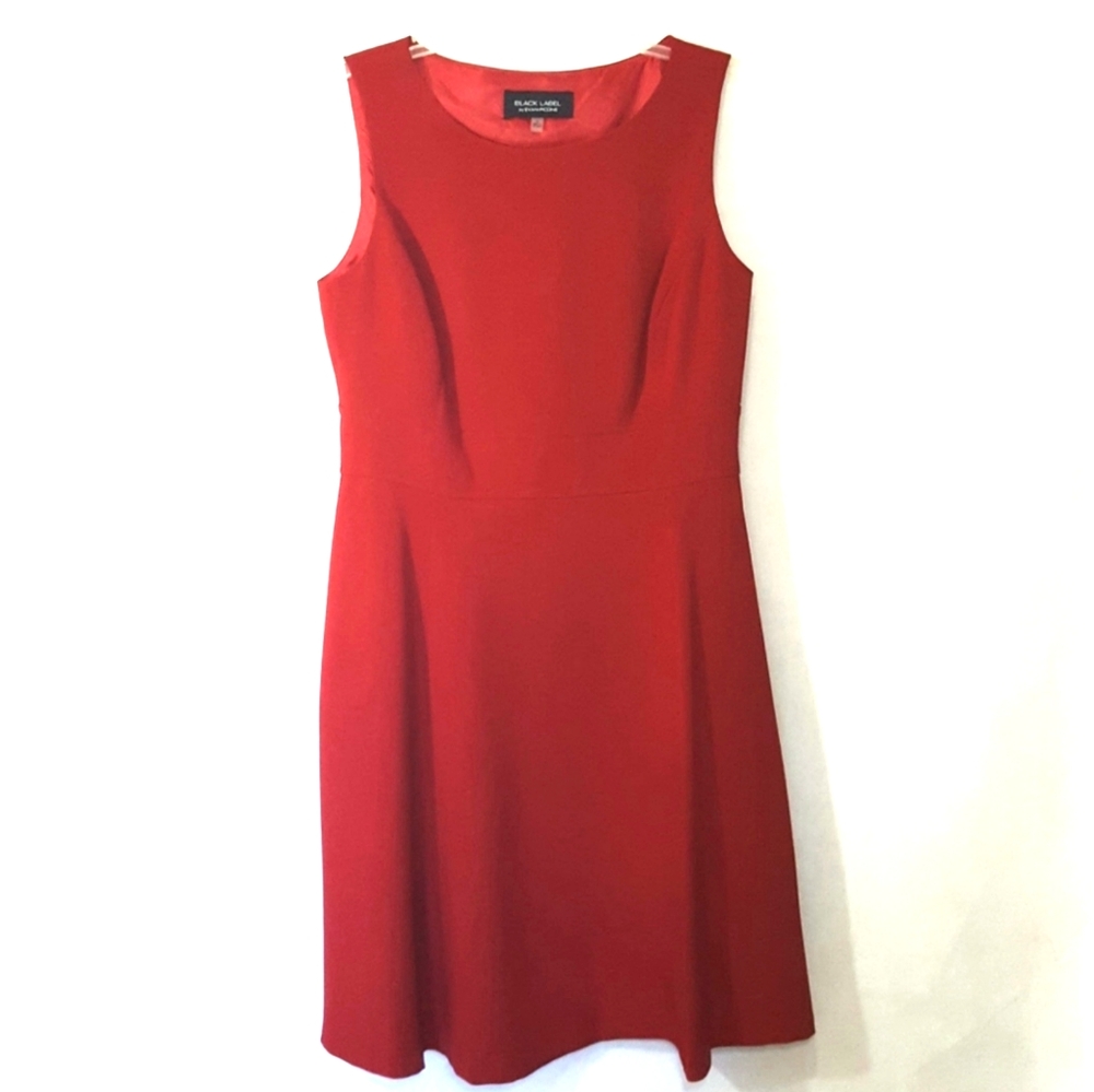 Black Label Evan-Picone Red Dress